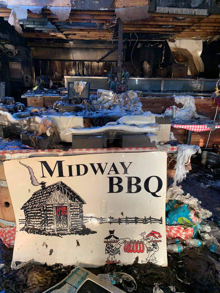 ‘We are still in complete shock’: Katy restaurant Midway BBQ sustains extensive damage in weekend blaze