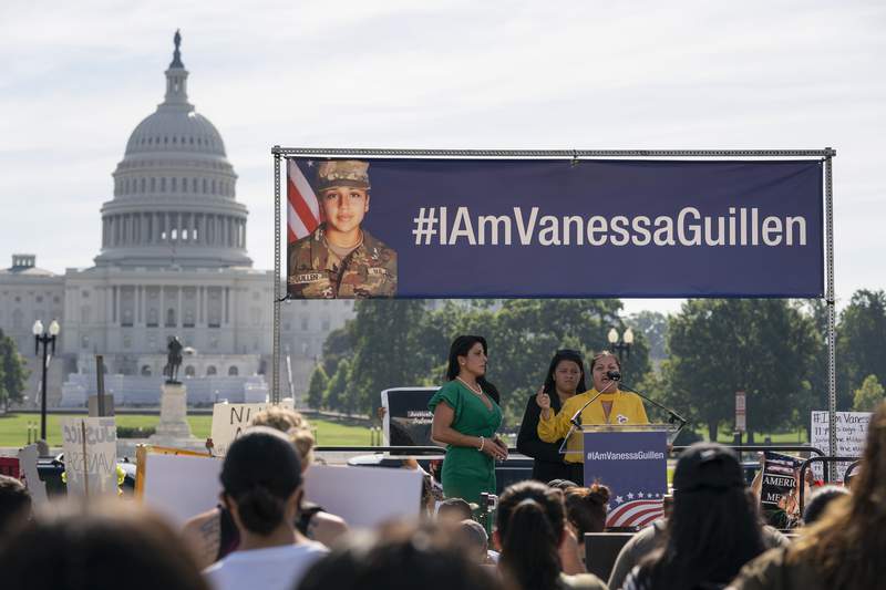Vanessa Guillen’s family meets with military leadership