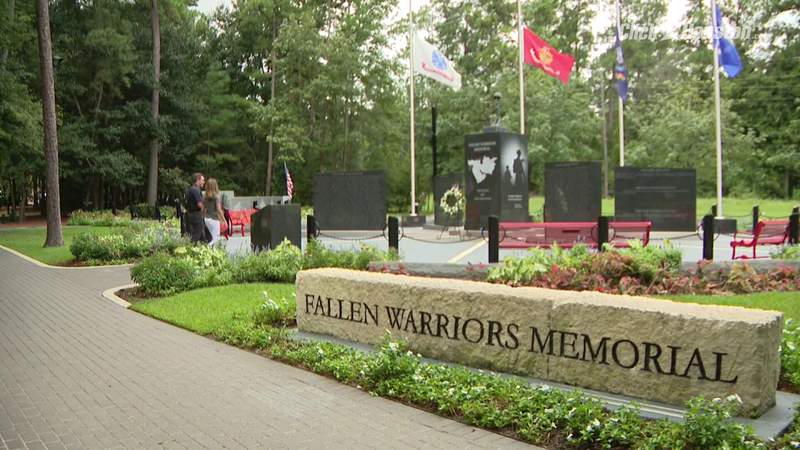Fallen Warriors Memorial honors Texans who have died in the war on terror
