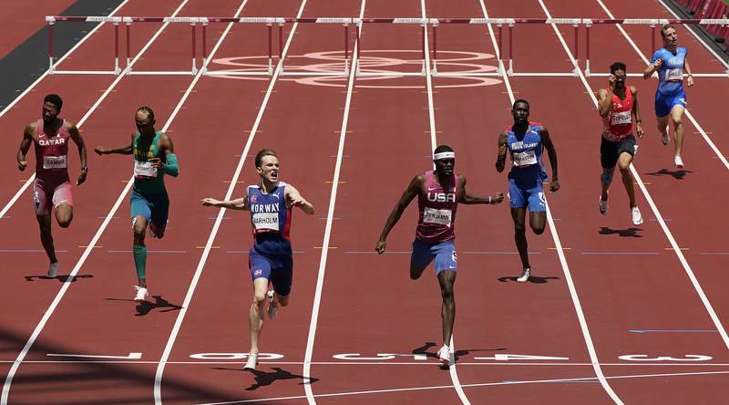 Best race ever? Warholm wins record-setting hurdles race