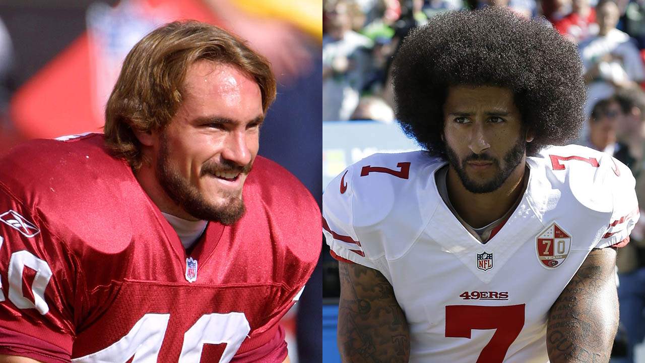 Hall of Famer Brett Favre, drawing comparison to Pat Tillman, says Colin Kaepernick will be remembered as a hero