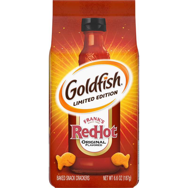 Dynamic duo? Goldfish and Frank’s RedHot teaming up for new hot crackers