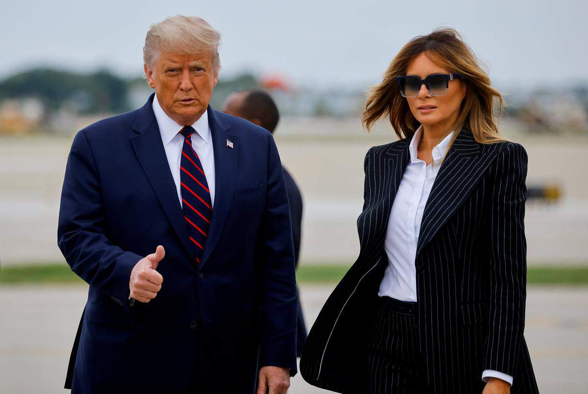 President Donald Trump says he and first lady have tested positive for coronavirus