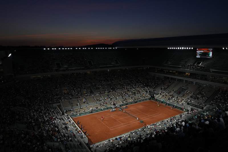 The Latest: Djokovic downs Nadal to reach French Open final