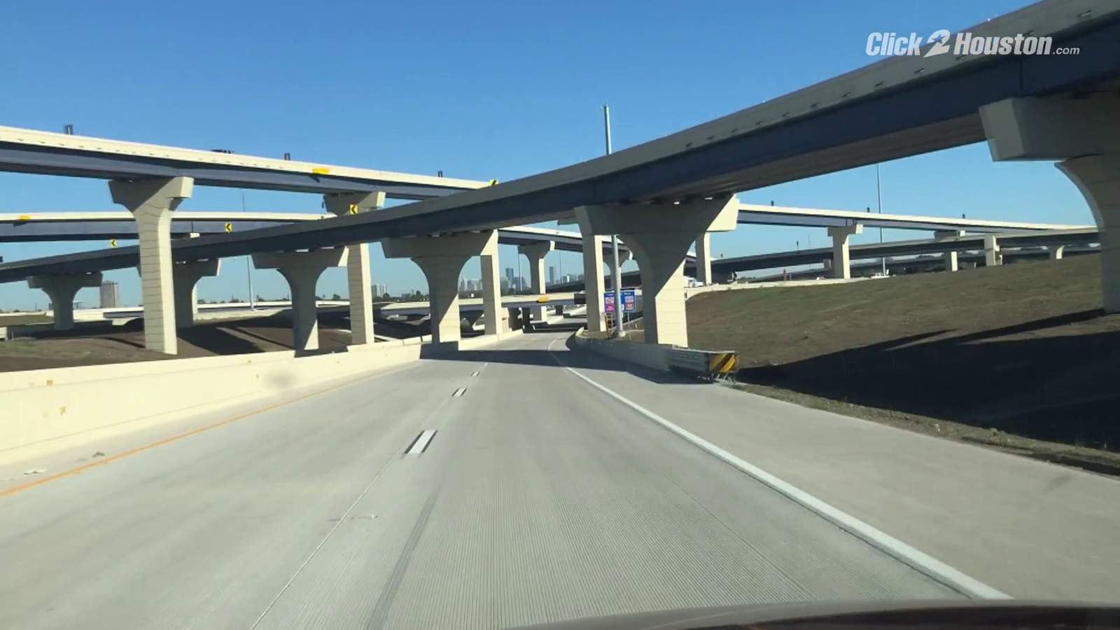 Fresh drive: This is what the new 288 toll road looks like for one of the first drivers