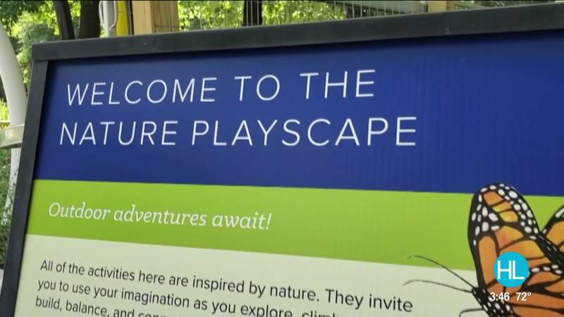 Houston Arboretum and Nature Center unveils new playscape