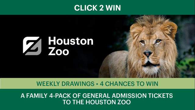CLICK2WIN: The Houston Zoo Family 4-Pack
