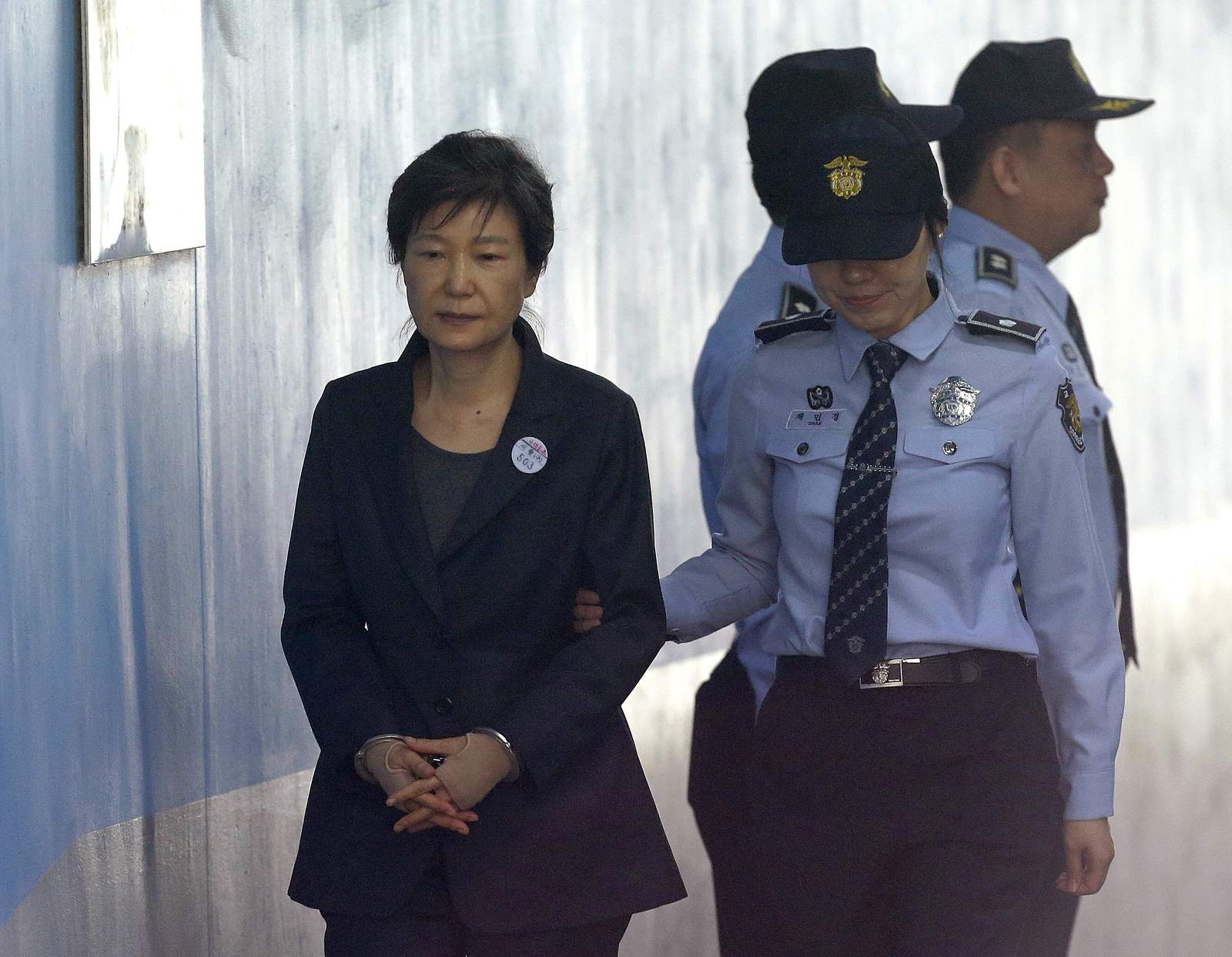 S. Korean court upholds prison term for ex-president Park
