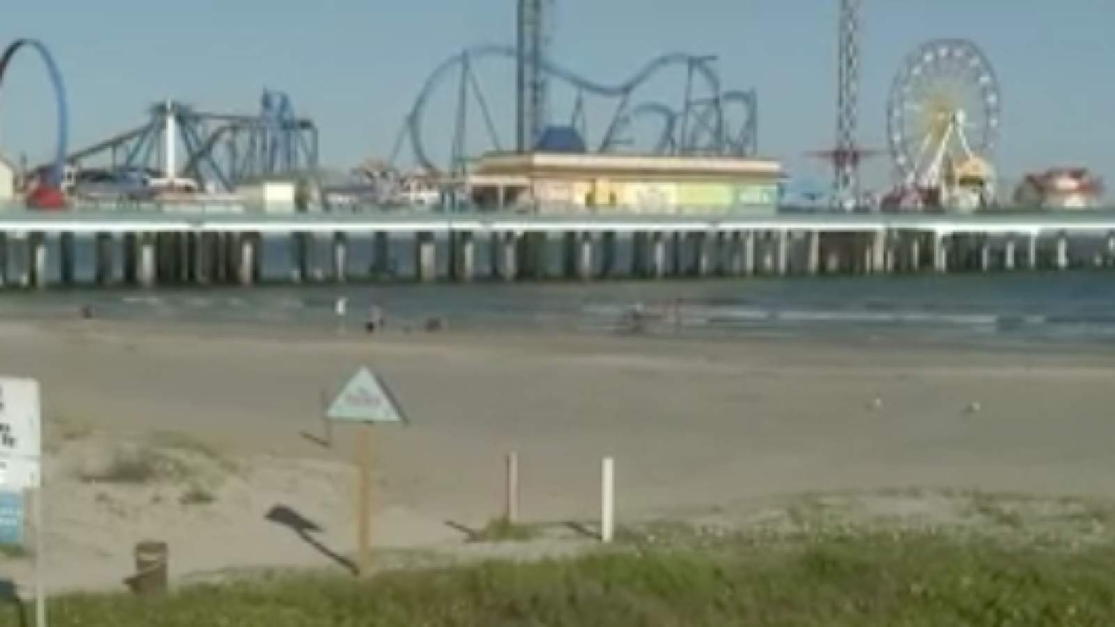 Galveston officials prepare for an influx of people as they reopen beaches