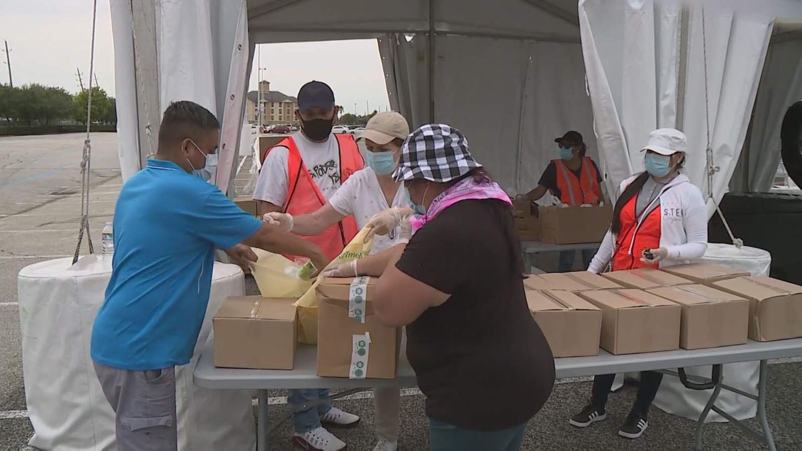 Mass food distribution event rescheduled, testing sites closed Saturday due to severe weather