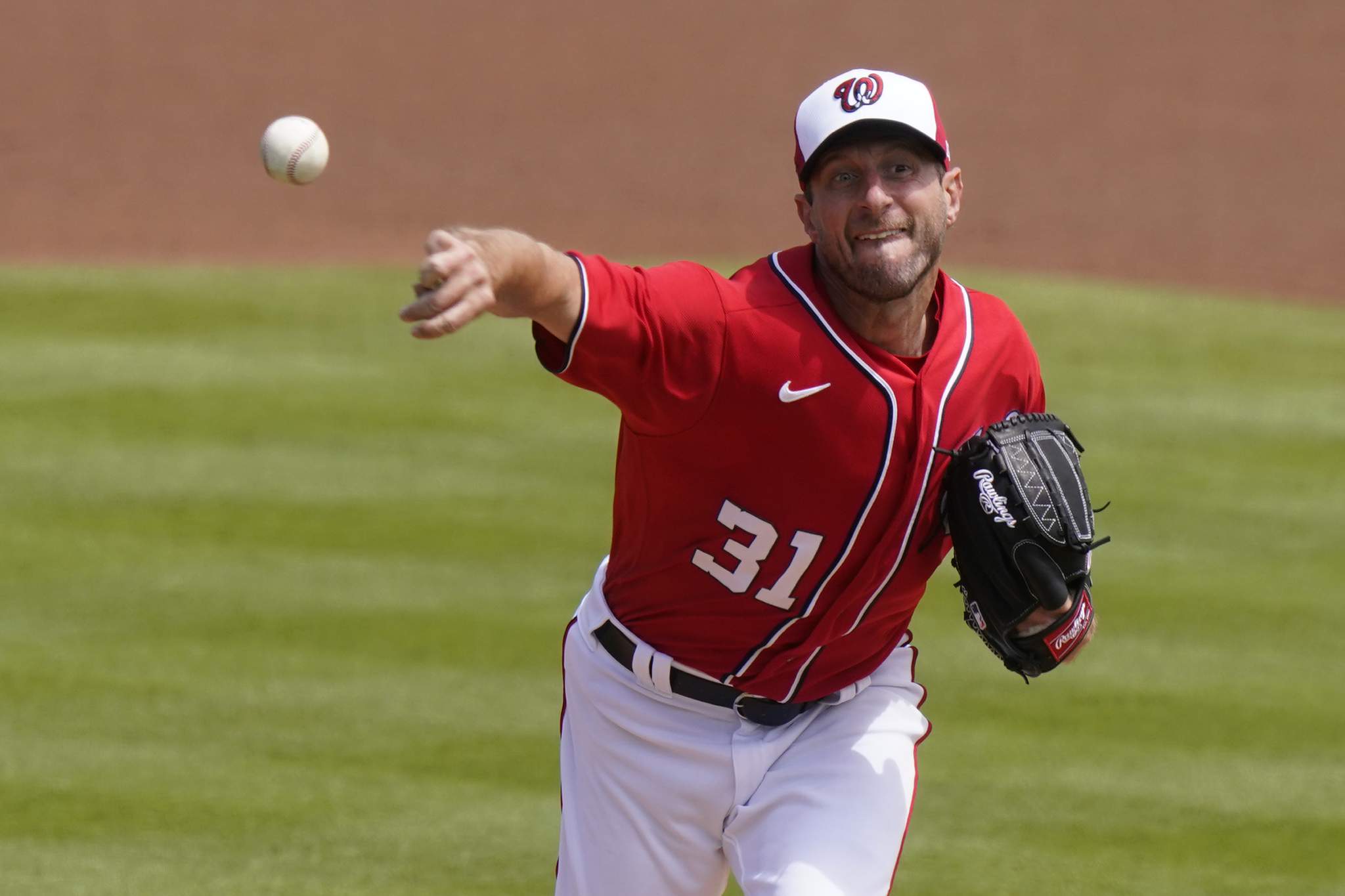 Scherzer faces deGrom in spring game, rematch on opening day