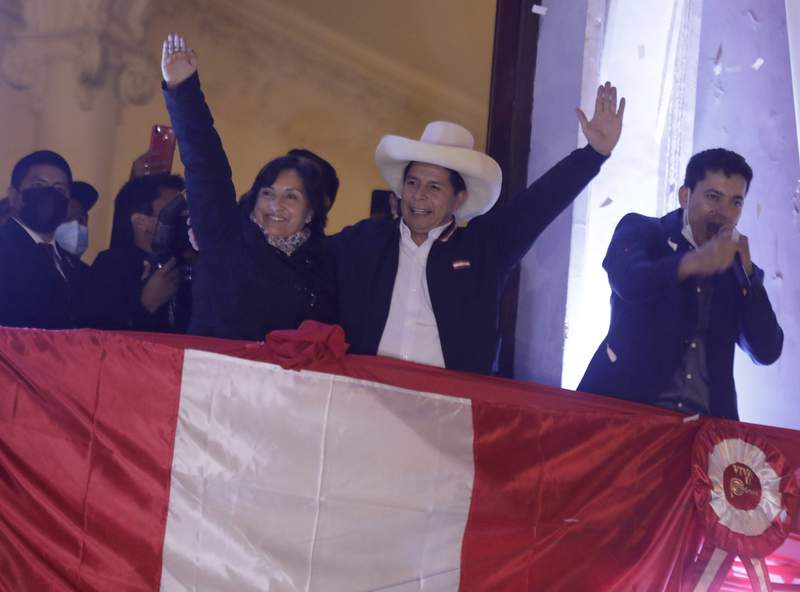 Leftist teacher, political novice, is Peru's president-elect