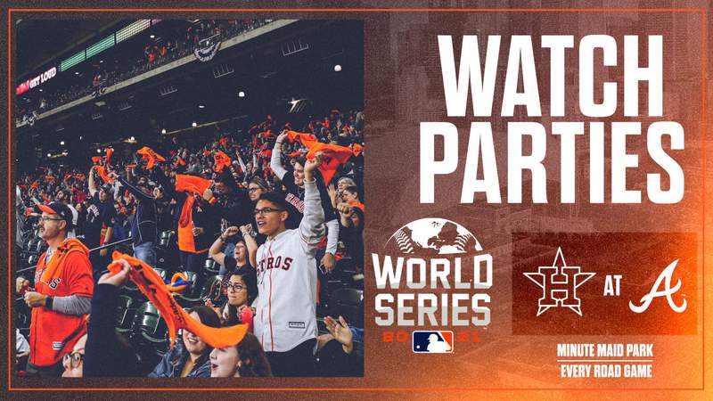 Minute Maid Park to host Astros World Series watch parties for Games 3, 4 and 5: This is what you need to know
