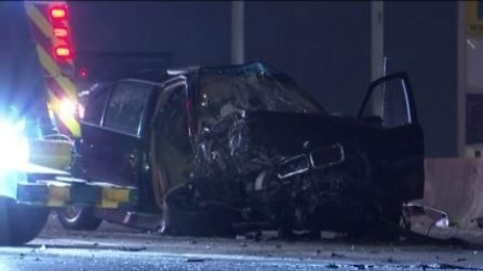 15-year-old girl, 4 firefighters injured after BMW slams into fire truck: Authorities