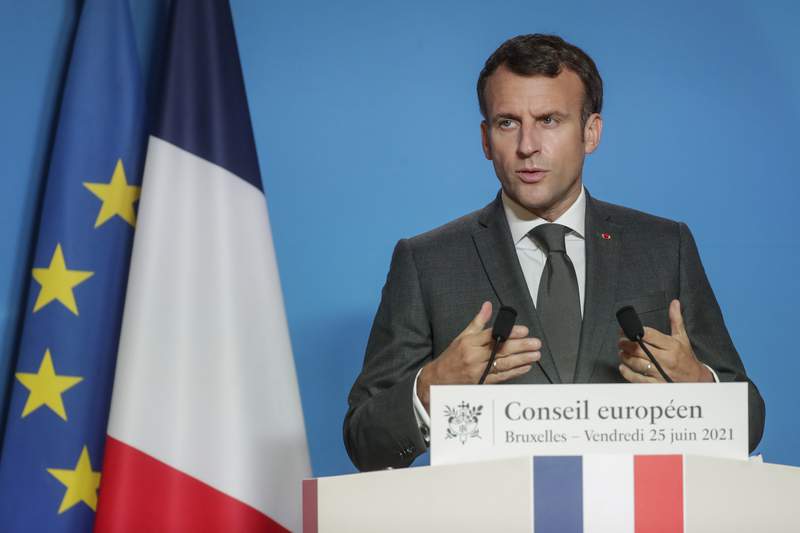 Macron: EU needs to fight 'illiberal values' inside bloc
