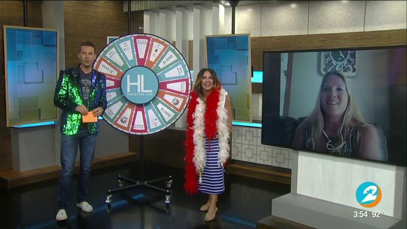 Houston Life Prize Wheel: see what Angie from Northwest Houston just won