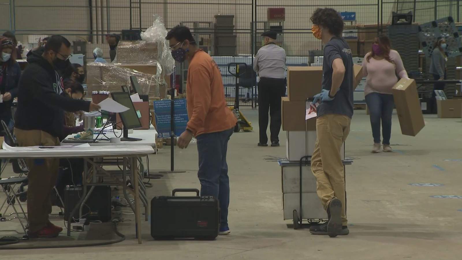 Harris County makes final preparations for Election Day