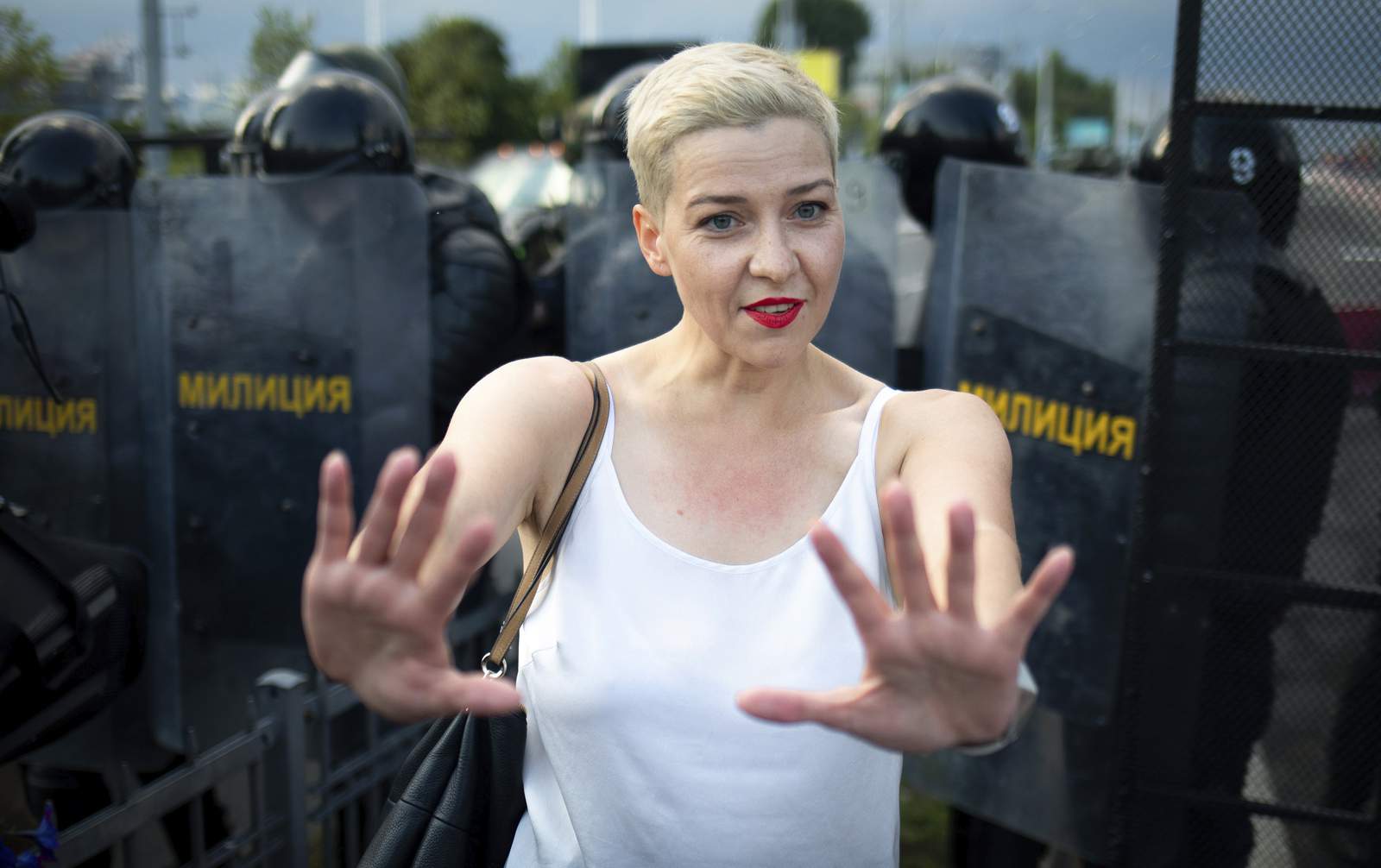 Top Belarus activist says authorities threatened to kill her