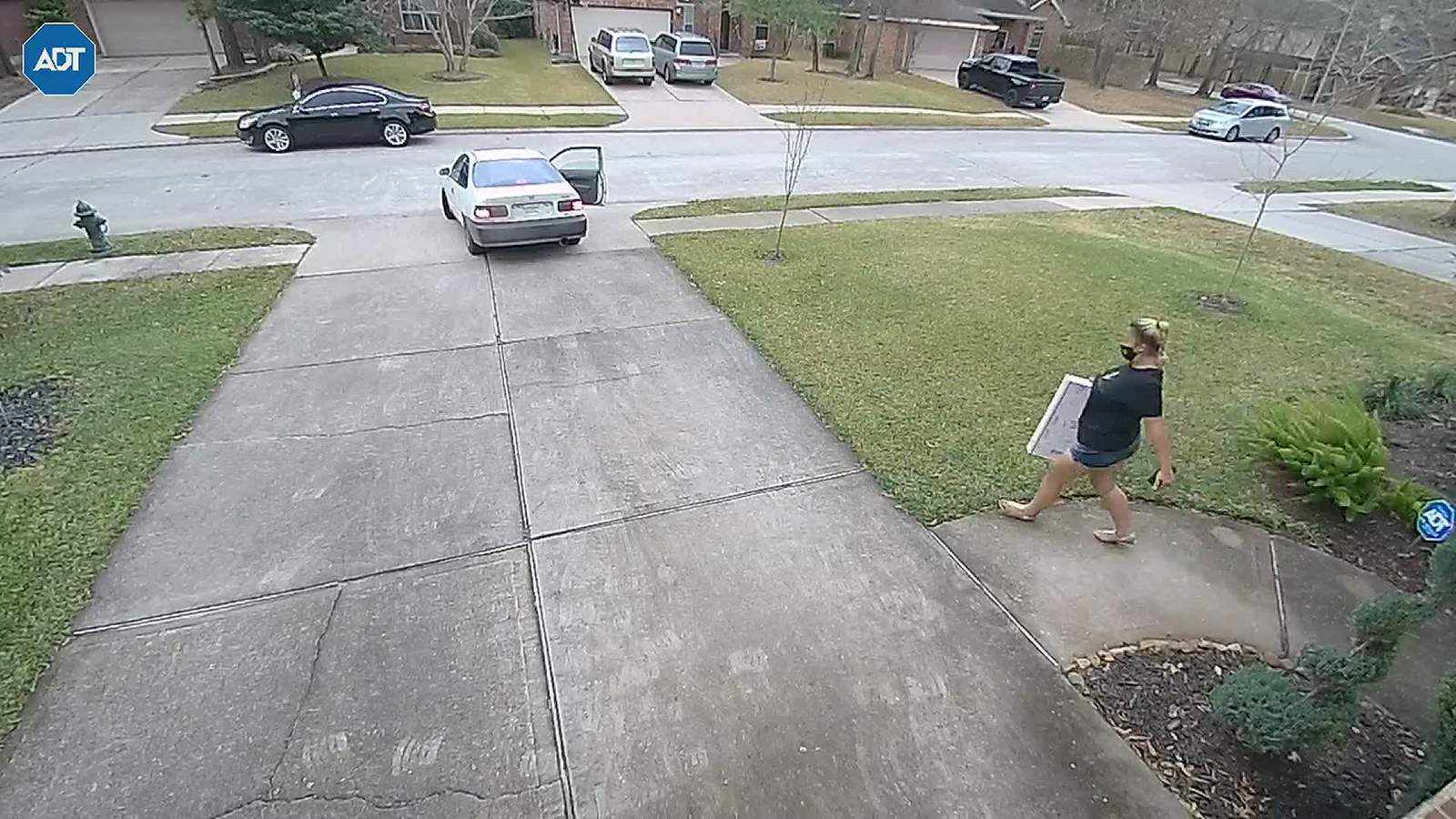 Do you recognize this woman? Porch pirate caught on camera in Atascocita area