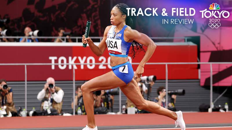 Track and field in review: Felix wins medal No. 11, 400m hurdles records obliterated