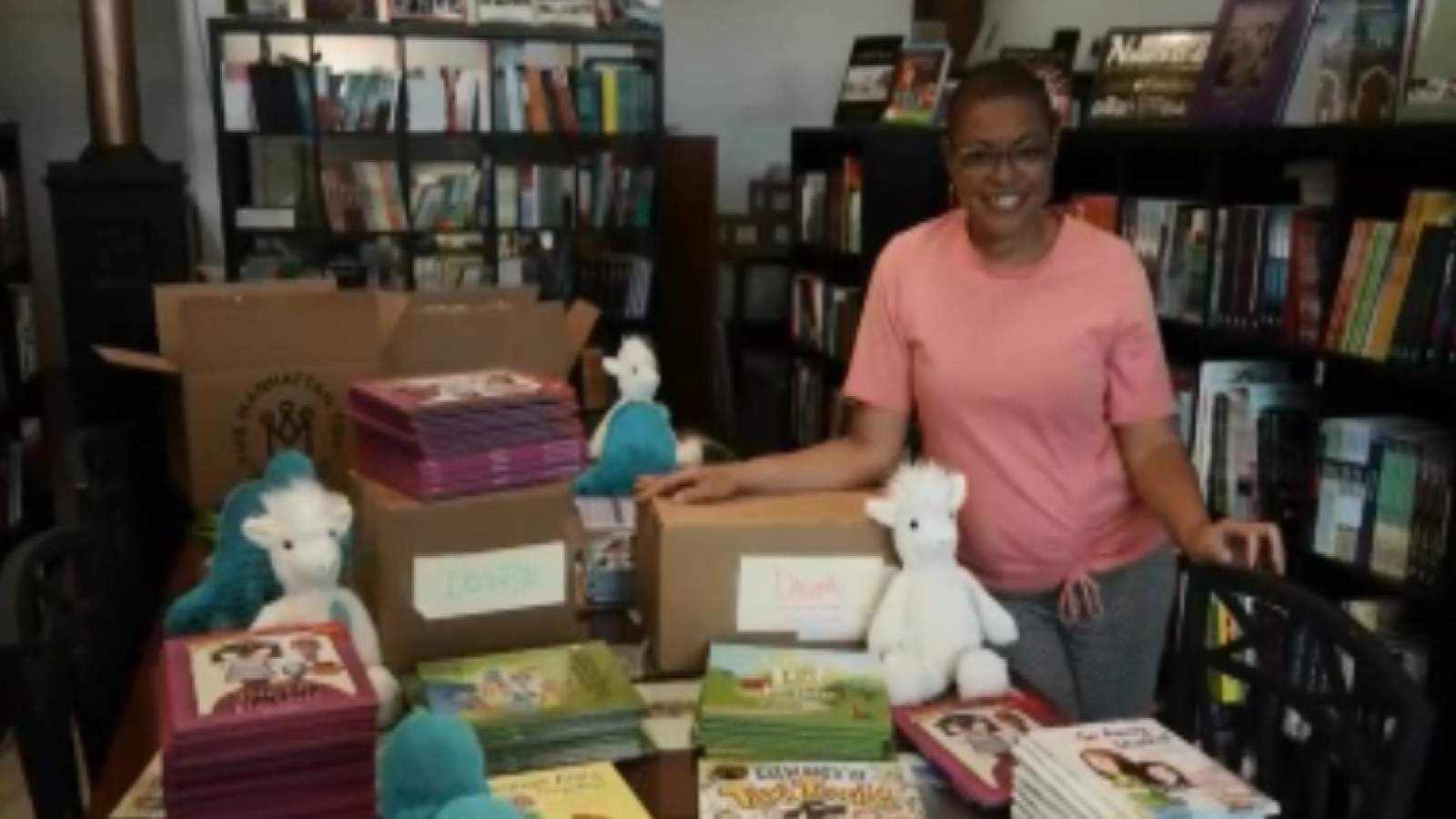 Houston native provides books and toys to children in Lake Charles