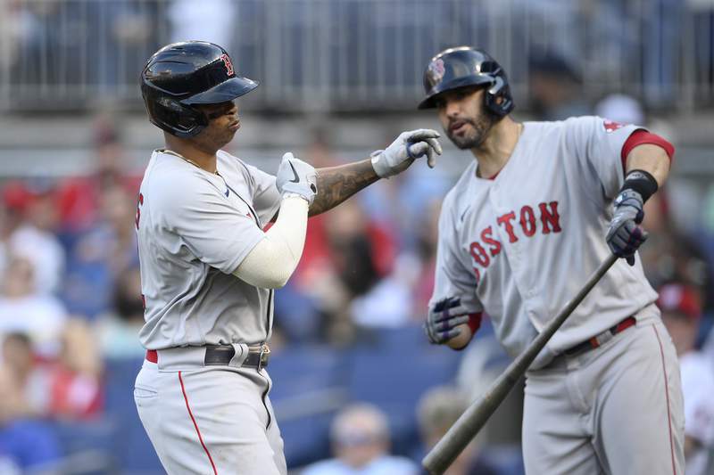 Martinez on ALDS roster, not in Game 1 lineup for Red Sox