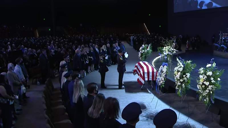 PHOTOS: These are some of the most powerful images from Officer William ‘Bill’ Jeffrey’s funeral services