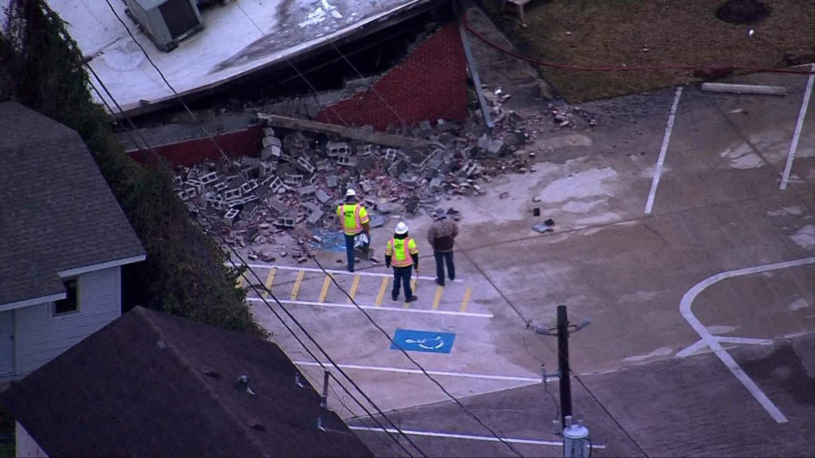 Explosion, fire at Houston teacher’s union building results in partial collapse
