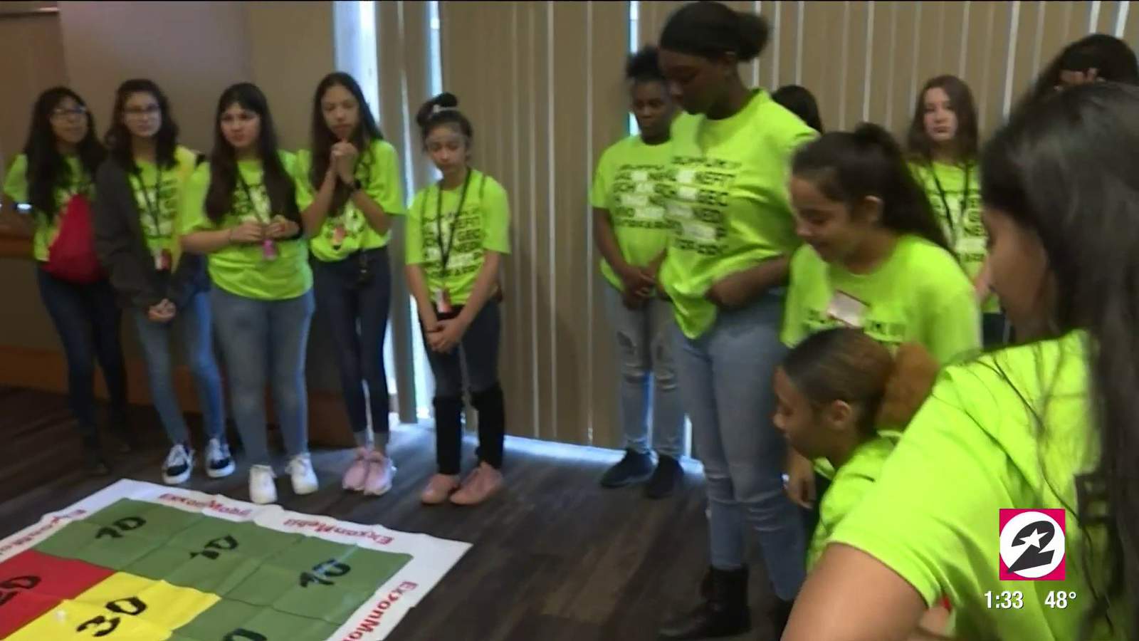 ExxonMobil shows Spring ISD girls how they can change the world | HOUSTON LIFE | KPRC 2
